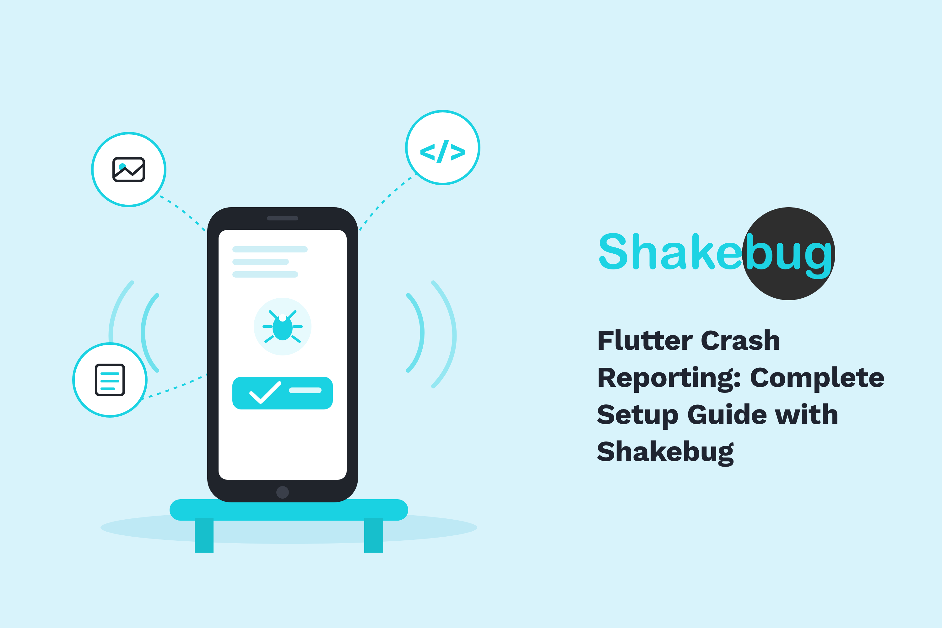 Integrate Shakebug in Flutter App
